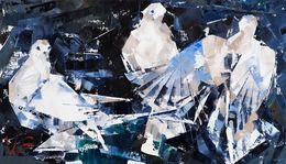 Gemälde, Under the wings, Volodymyr Gluhomanyuk