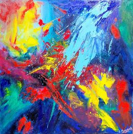 Peinture, Energie cosmique, Catherine Pugeat