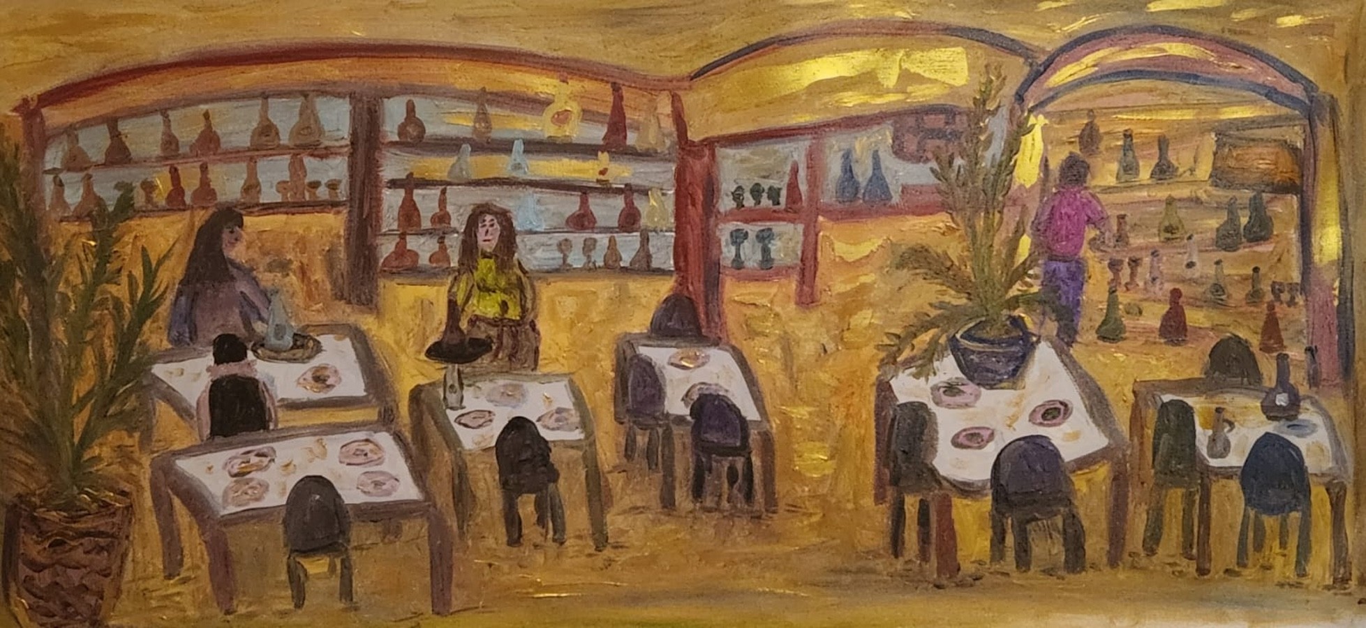 Dondi Schwartz, A Restaurant in Laq’uila Italy Dondi Schwartz, A Restaurant in Laq’uila Italy