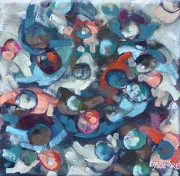 Painting, Remous, Clothilde Lasserre