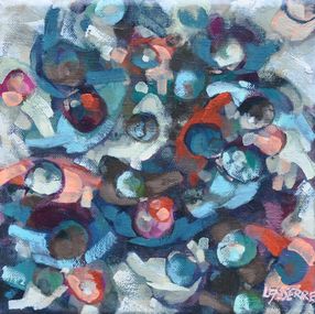 Painting, Remous, Clothilde Lasserre
