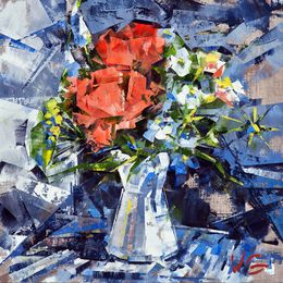 Gemälde, Kaleidoscope of bloom, Volodymyr Gluhomanyuk