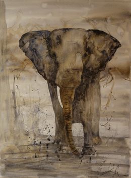 Peinture, Acorralado, Ramon Rivero de Aguilar