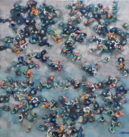 Painting, Rythme vital, Clothilde Lasserre