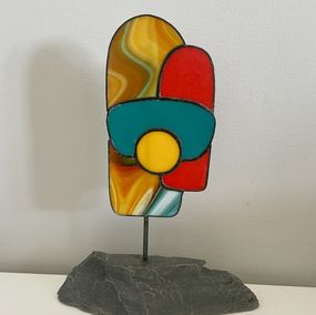 Sculpture, Totem Jamaïque, Dominique Combe