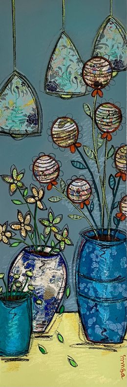 Gemälde, Des fleurs (1), Patricia Simsa
