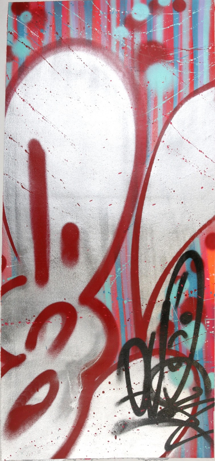 Quik (Lin Felton), Untitled 19 Chrome Painting Quik (Lin Felton), Untitled 19 Chrome Painting
