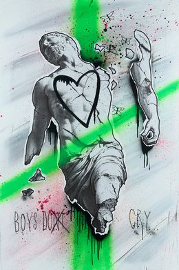 Gemälde, Boys do cry, David Brown