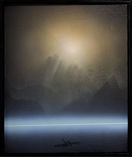Painting, DH antic lights, Sébastien Fery-Voignier