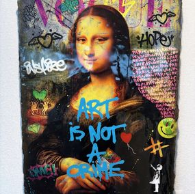 Peinture, Mona Vogue cover, N.Nathan