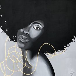 Gemälde, Eclipse: Contemplative Aura, Olga Tiho