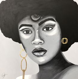 Gemälde, Eclipse: Beauty in Monochrome, Olga Tiho