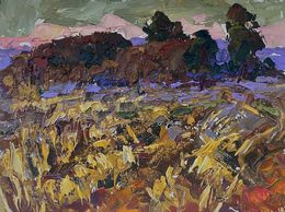 Gemälde, A tired field, Ivanyuk Oleksiy