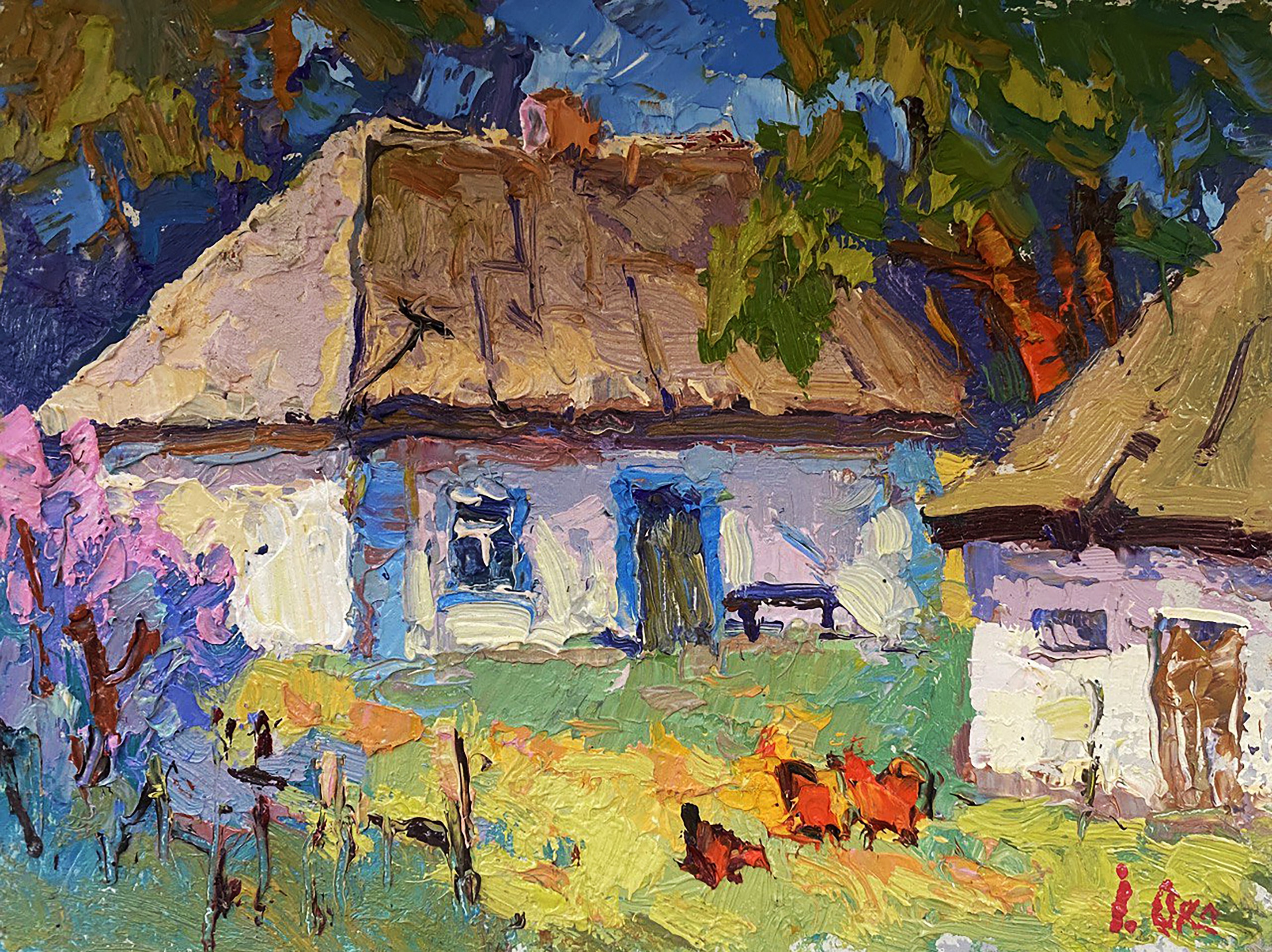 Oksana Ivanyuk, Sunny yard Oksana Ivanyuk, Sunny yard