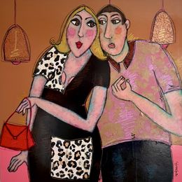 Gemälde, Nous deux, Patricia Simsa