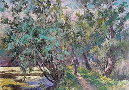 Painting, On the hunt, Boris Serdyuk