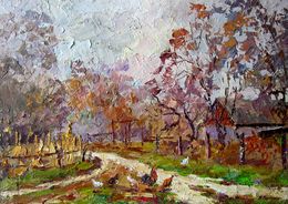 Painting, Autumn landscape, Boris Serdyuk