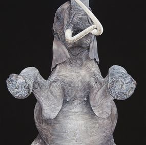 Gemälde, Crazy World (Eléphante d'Afrique), Christophe Drochon