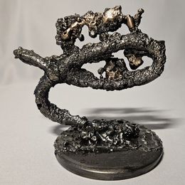 Sculpture, Signe Astrologique Poisson 13-25, Philippe Buil