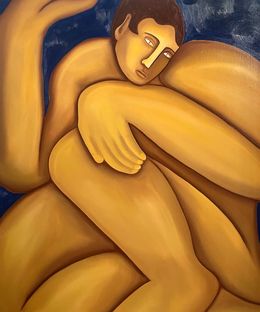 Painting, Le Gardien des silences, Jade Mouge