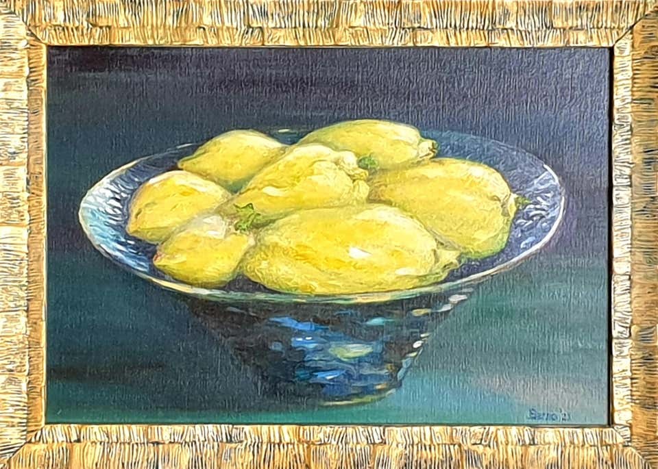 Bernadette Van Baarsen, Citrons de Barbara. Bernadette Van Baarsen, Citrons de Barbara.