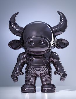 Skulpturen, Space Cowboy - Moox Gun metal Edition Small, Jules Holland