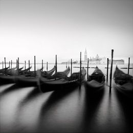 Photography, Gondolas II, Venice, Italy, Alexandre Manuel