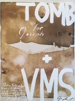 Print, Tombs, Julian Schnabel