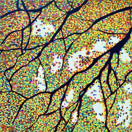 Gemälde, Into the tree, Alain Churlaud