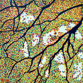 Gemälde, Into the tree, Alain Churlaud