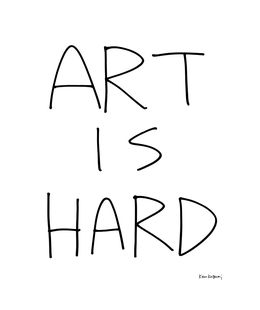 Print, Art is hard, Ken Kagami