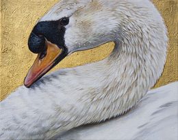 Gemälde, Eros (Cygne), Christophe Drochon