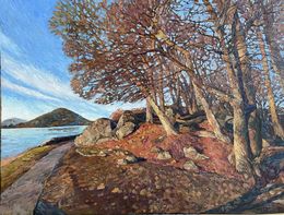Painting, In the warm rays of the sun, Nadezda Stupina
