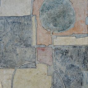 Peinture, Abstrait 24-21 gris peine, Thomas Danel
