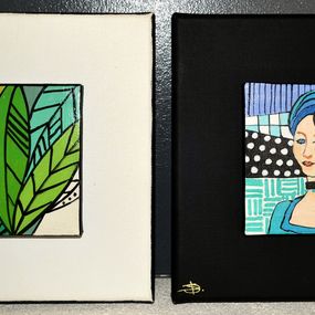 Pintura, Duo Bleu/Vert, Sophie Duplain