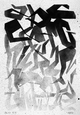 Painting, ABC n°6, Nicolas Cessieux