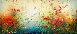 Peinture, Flower Fever, Yulia Muravyeva