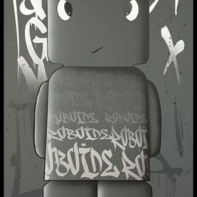Peinture, Roboïde Dark, PRAB'Z