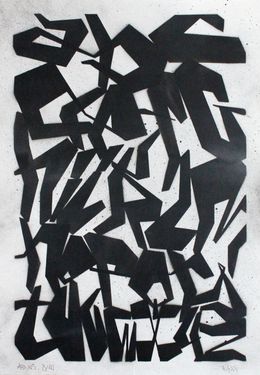 Painting, ABC n°5, Nicolas Cessieux