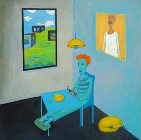 Gemälde, Sunday afternoon, Ventzislav Dikov