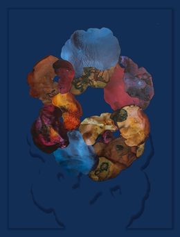 Gemälde, Metamorphosis (Organic Wreath Series), Ariadna Dane