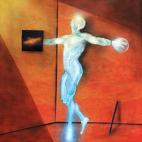 Painting, Direct connection, Sébastien Fery-Voignier