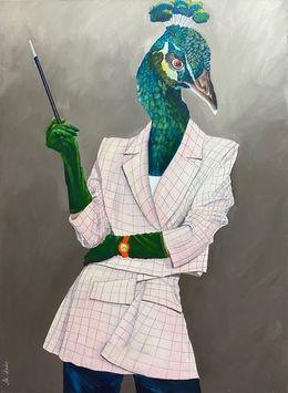 Painting, Paon, Muriel Andrin