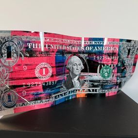 Sculpture, New One Dollar Pinkch, Karl Lagasse