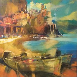 Gemälde, The Colors of Atrani (Amalfi Coast), Alex Bertaina