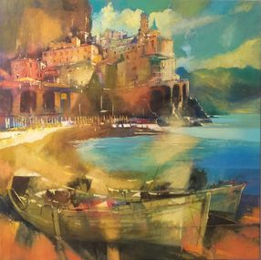 Gemälde, The Colors of Atrani (Amalfi Coast), Alex Bertaina