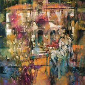 Gemälde, Magna Villa in Rose, Alex Bertaina