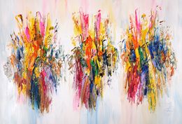 Gemälde, Joyful symphony XL 5, Peter Nottrott
