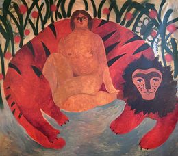 Painting, Warm my feet, darling, Dasha Pogodina