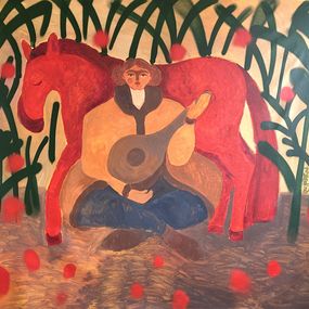 Peinture, My spring sounds even in this darkness, Dasha Pogodina